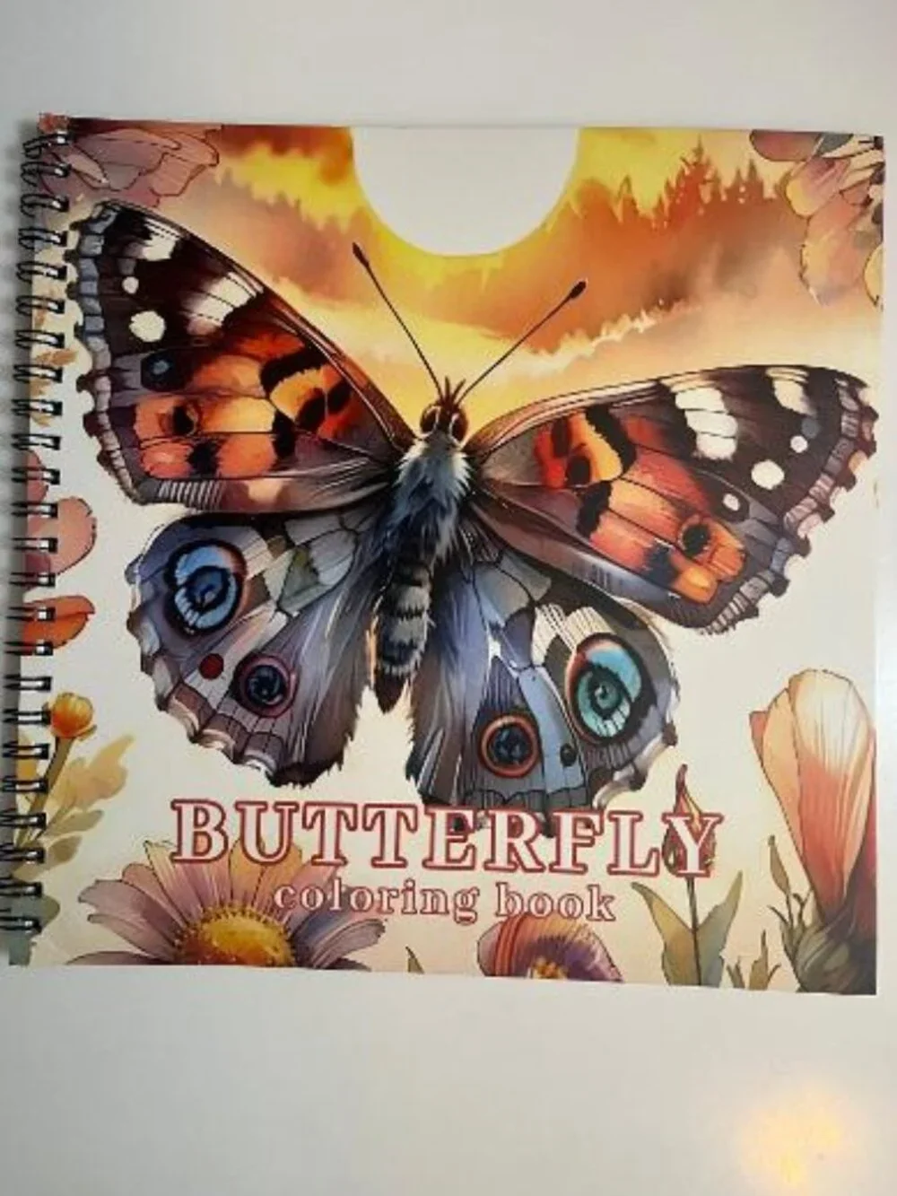 #COLOR-5 Butterfly Adult Coloring Book
